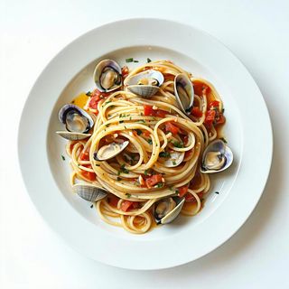 Spaghettoni di gragnano alle vongole veraci