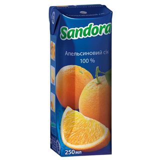 Сік сандора в асортименті 0.2л