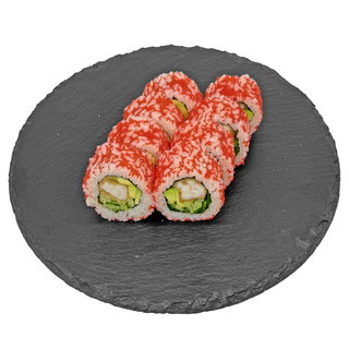 Каліфорнія в ікрі з креветками темпура - 270г