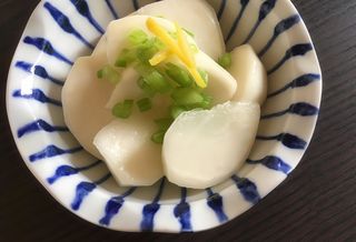 Rapa bianca marinata