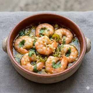31. Garlic Prawn Sizzler