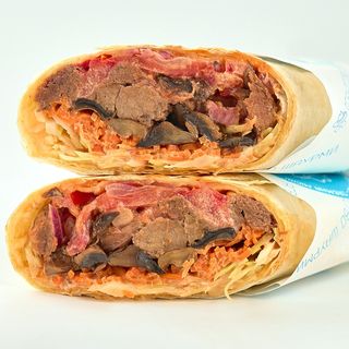 Шаурма з беконом L свинина