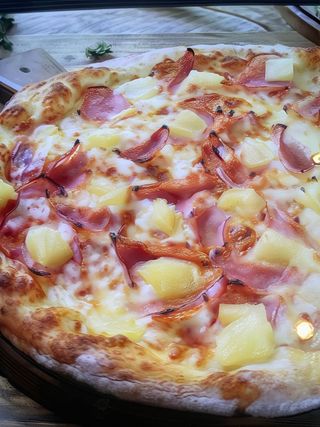 Pizza Hawái (33 Cm.)