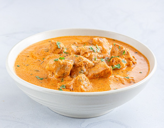 Pollo con salsa de curry