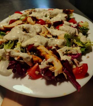 Sałatka z krewetkami