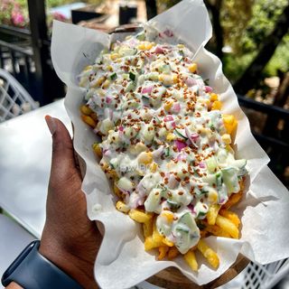 Vegetarian Loaded Fries