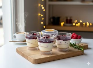 Pavê de Frutos Vermelhos (200g)