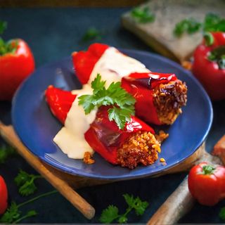 ПЪЛНЕНИ ЧУШКИ С ОРИЗ И КАЙМА(0.350ГР)