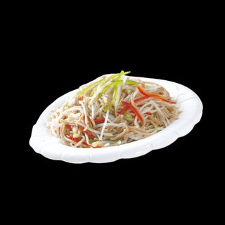 Gelmogli di soia saltati (炒豆芽）