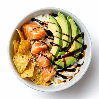 246. Poke salmon