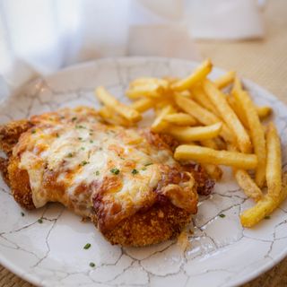 Milanesa de jamón ibérico