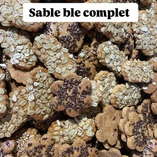 Sablé 100% blé complet 