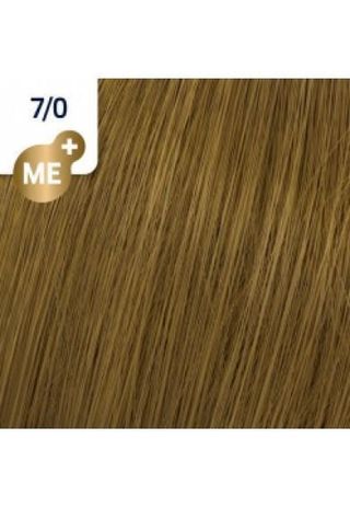 Wella Koleston Perfect ME+ 7/0 Средно русо 60 мл (заедно с 1 бр. универсален оксидант М:C  6% 60 мл)