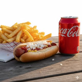 Menu Hotdog Bevanda o Birra