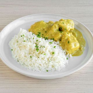 Pollo al Curry con arroz