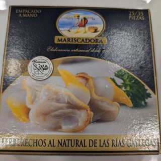 Berberecho al natural