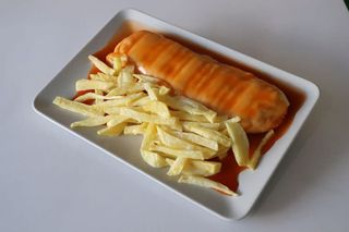 Cachorro Yucca com Batata Frita 