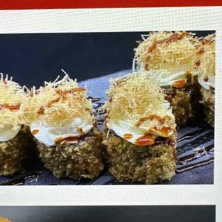64. maki fritto Philadelphia e pasta kataifi