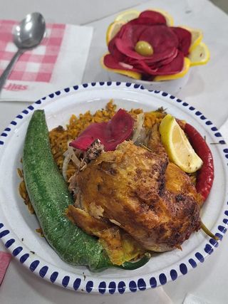 Plat Riz Jerbi Poulet 