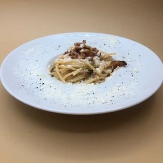 Spaguetti  quadrati Alla Carbonara