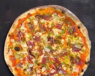 Pizza toscana (30 cm.)