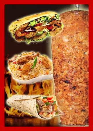 Riso kebab - menù