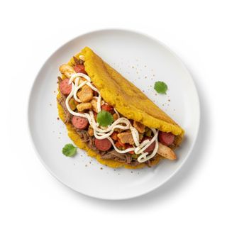Patacón relleno