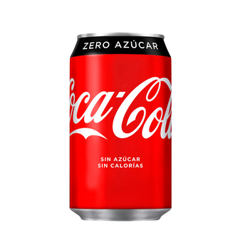 Coca-Cola Zero Azúcar lata 330ml.