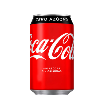 Coca-Cola Zero Azúcar lata 330ml.