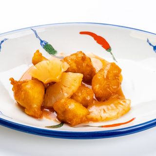 124. Pollo in salsa agrodolce