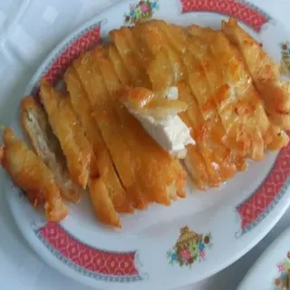 Pollo con crujiente