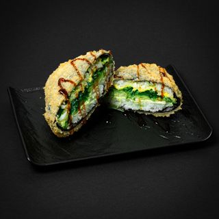 Տեմպուրա սենդվիչ ռոլլ բանջարեղենով