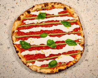 Margherita stracciata