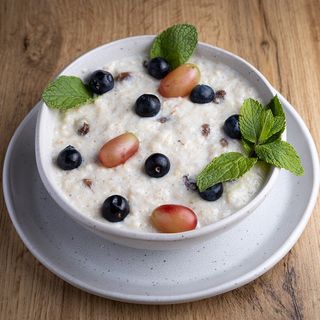 Bowl De Avena Dulce Con Plátano
