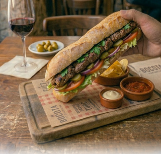 Bocadillo De Seekh Kebab