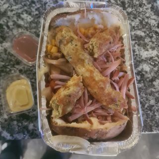 Kumpir Turc Köfta Tavuk Barbecue