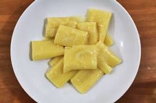 Paccheri freschi aglio e olio
