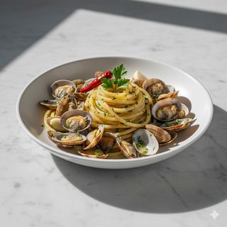 Spaghettone alle vongole veraci