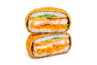 Sushi burger Big z krewetkami