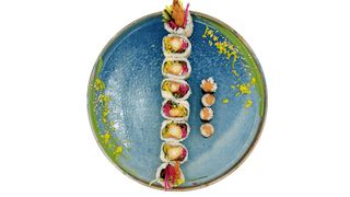 California Krewetka Panko & łosoś (12 szt.)