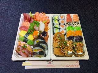 Uc2-Combi sushi e sashimi (48 unds)