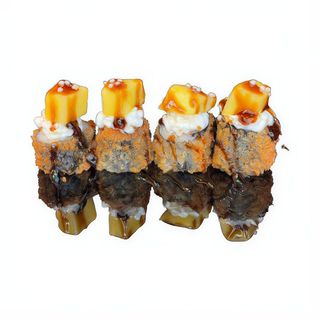 TEMPURA GAMBAS CON MANGO (4u)