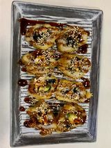 Tempura salmón roll (8 pzs.)