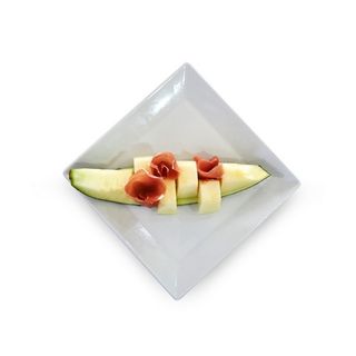 Melón con jamón serrano