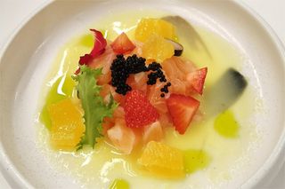 137-Tartare orange sake