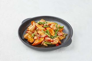 Курка з овочами в соусі Теріяки