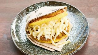 AREPA CARNÍVORA