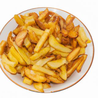 Ración De Patatas Fritas Con Salsa (Grande)