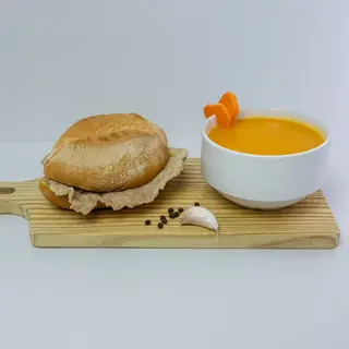 Menu Bifana e Sopa