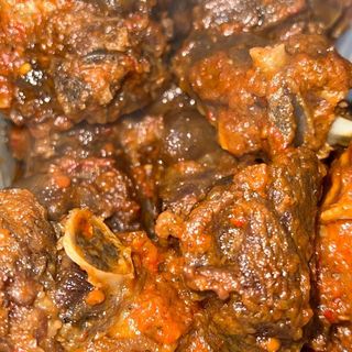 Peppered goat meat